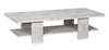 Humphrey Mahogany Coffee Table in White Wash Finish