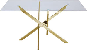 Sophia Dining Table In Gold