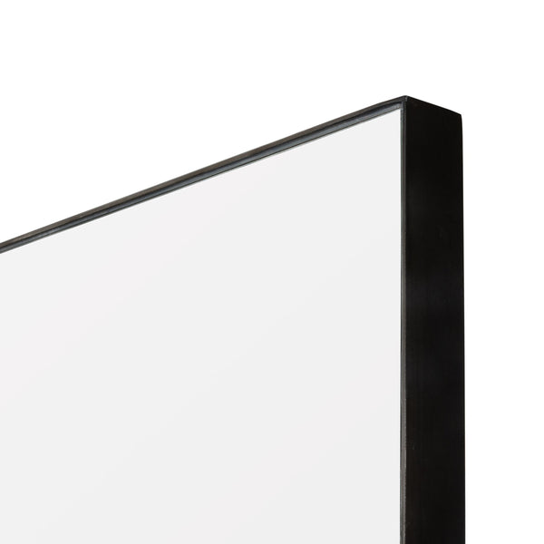 Auryn Mirror In Grey Mirror And Aged Black