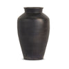 Kyland Vase In Aged Black Terracotta