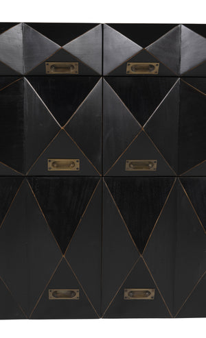 Allegra Dresser, Hand Rubbed Black