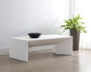 NOMAD COFFEE TABLE - WHITE