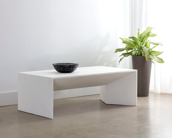 NOMAD COFFEE TABLE - WHITE