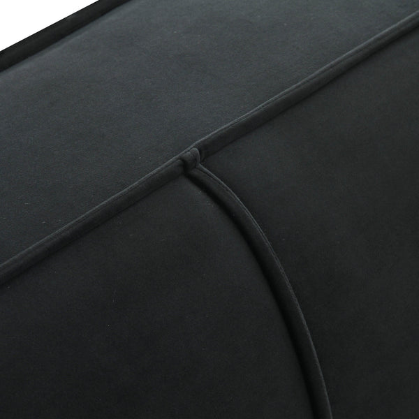 Olafur Black Velvet Sofa