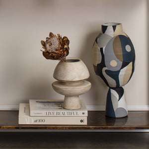 Pablo Ceramic Decorative Vase, Tall