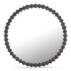 Whitby Mirror in Aged Black Cast Aluminum