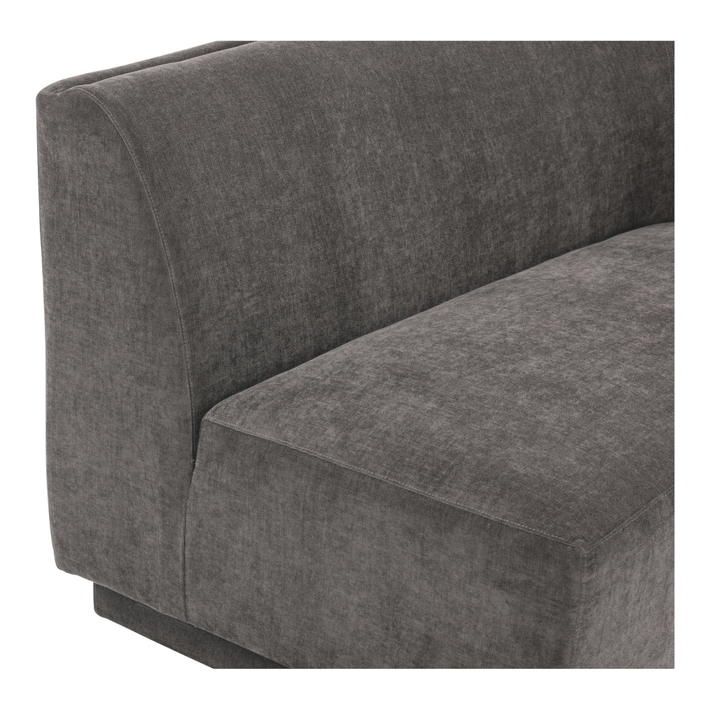 Moe's Yoon 2 Seat Sofa in Grey