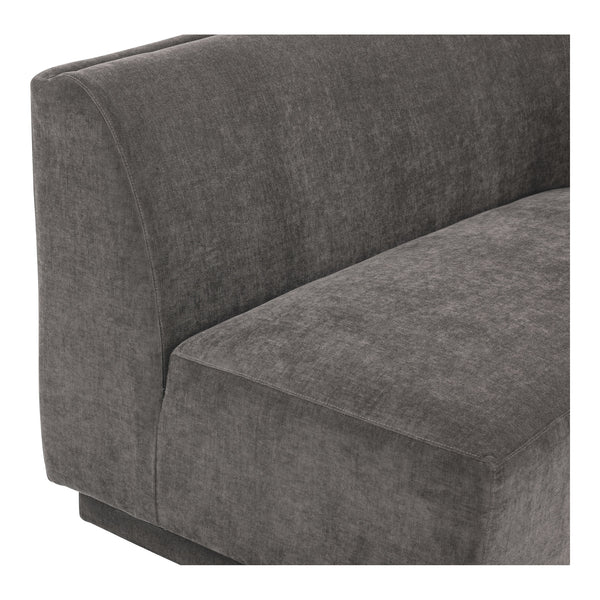Moe's Yoon 2 Seat Sofa in Grey