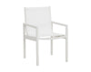 MERANO DINING ARMCHAIR - WHITE