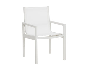 MERANO DINING ARMCHAIR - WHITE