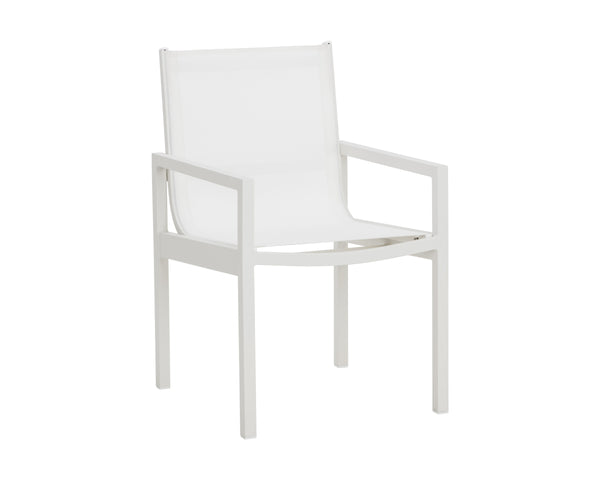 MERANO DINING ARMCHAIR - WHITE