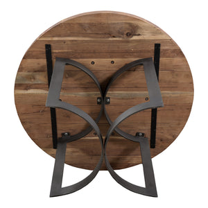 Moe's Bent Round Dining Table 54" Acacia