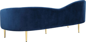 Bradford Sofa In Navy Velvet