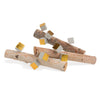 Birch Logs with Cube/ Pivot Wall Play Set of 3