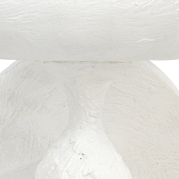 Concord Wall Sconce, White Plaster