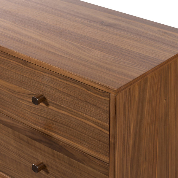 Arturo Media Console - Natural Walnut Veneer