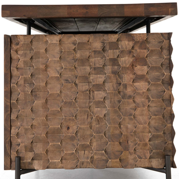 Raffael Desk In Antique Brown