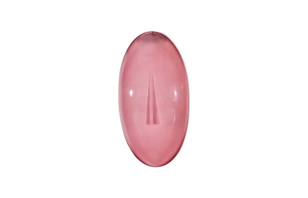 Oval Cycladic Wall Art, Pink