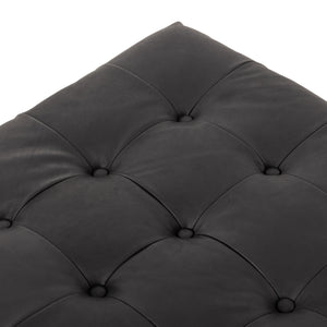 Halston Ottoman In Heirloom Black