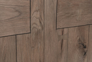 Bristol Solid Wood Coffee Table in Cafe Brown