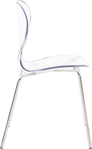 Arturo Dining Chair In Chrome