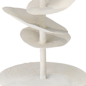 Petals Steel and Gesso Floor Lamp