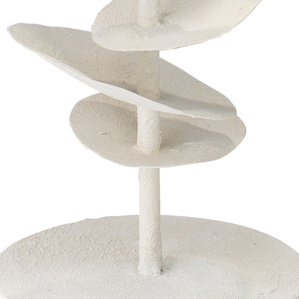 Petals Steel and Gesso Floor Lamp