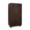 Albero Solid Wood Tall Cabinet in Kona Brown