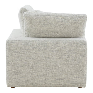 Moe's Terra Condo Corner Chair in Coastside Sand