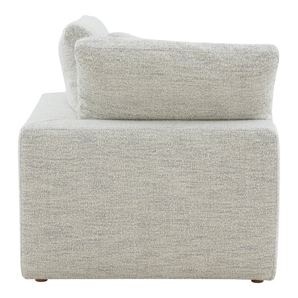Moe's Terra Condo Corner Chair in Coastside Sand