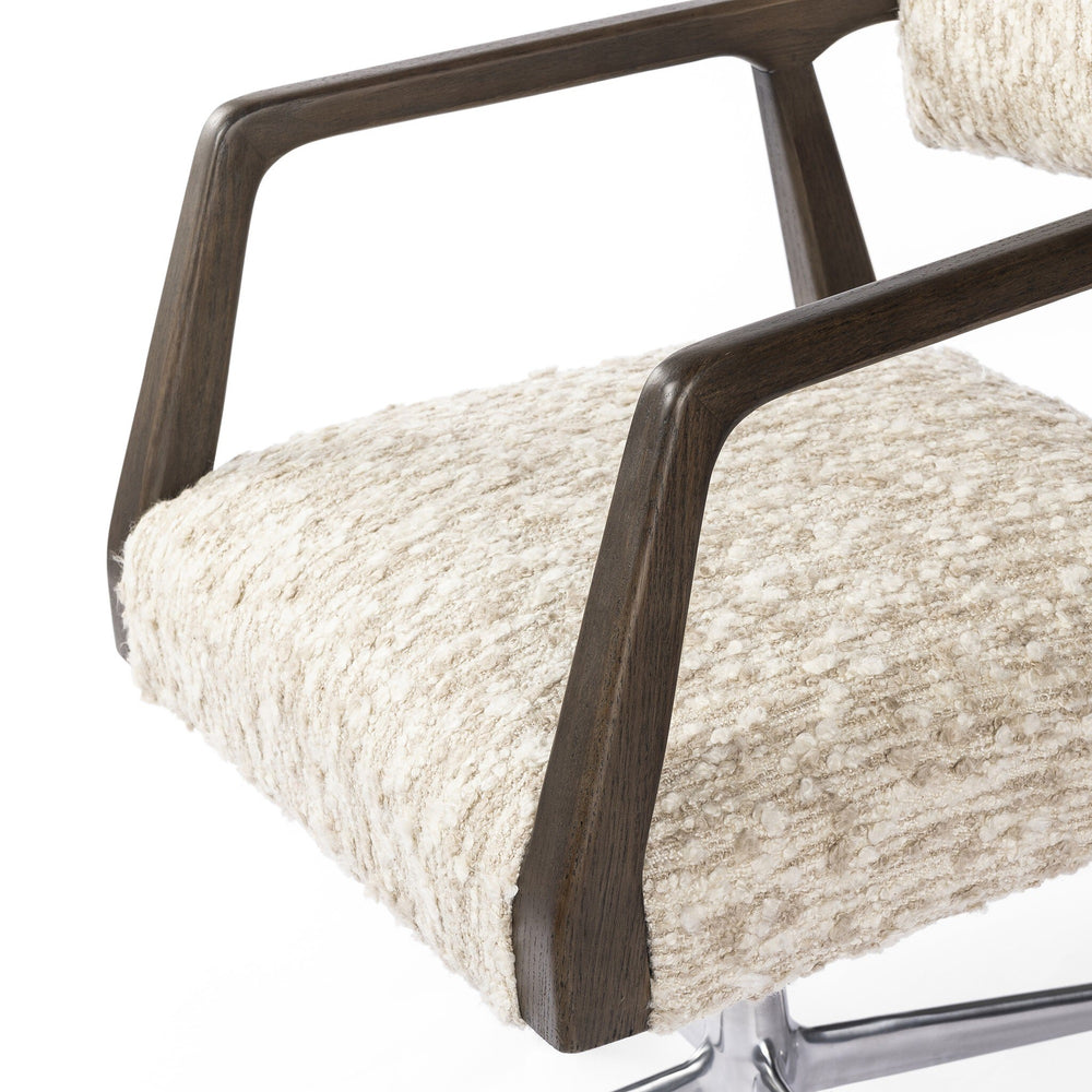 Tyler Desk Chair - Solema Cream
