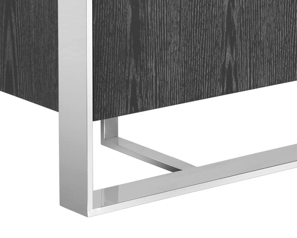 DALTON SIDEBOARD - STAINLESS STEEL - GREY