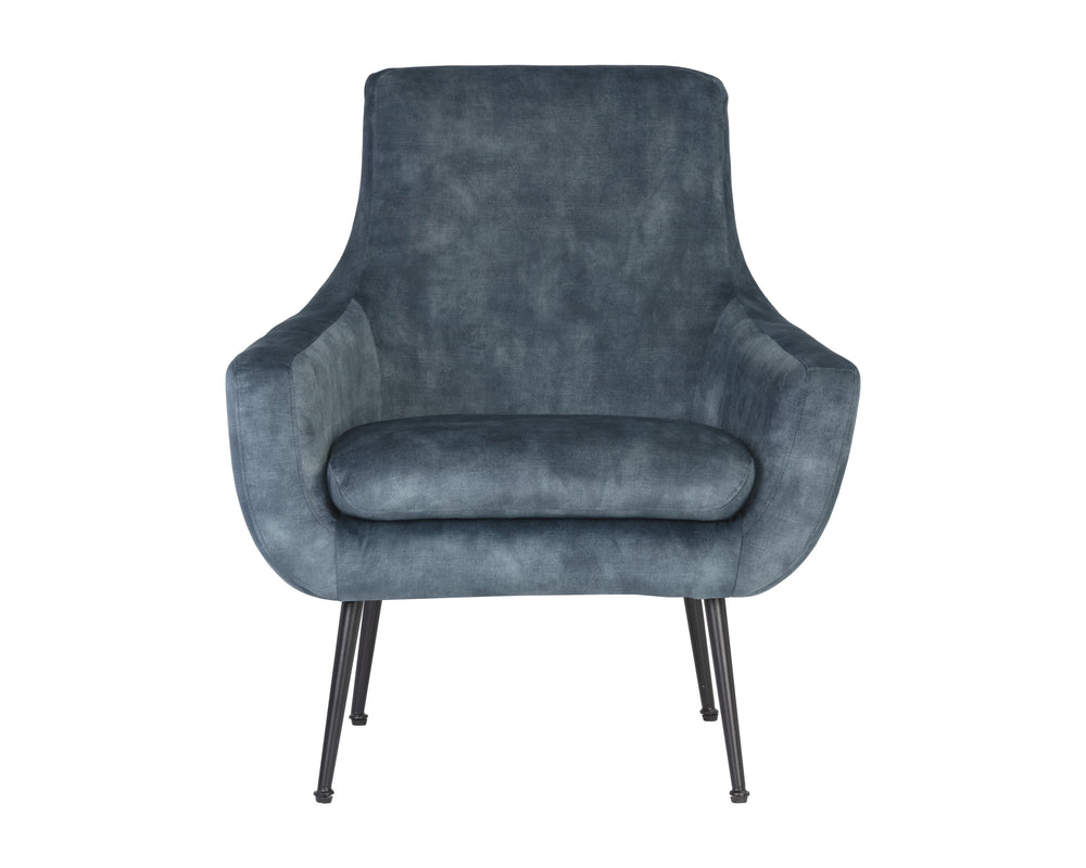 ALETTA LOUNGE CHAIR - NONO PETROL