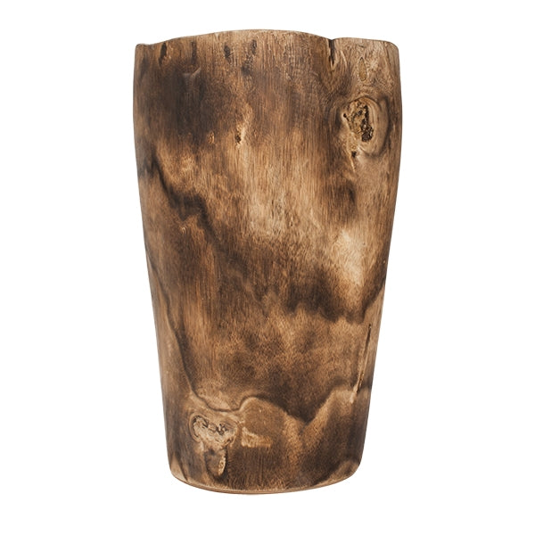 Burned Wood Vases