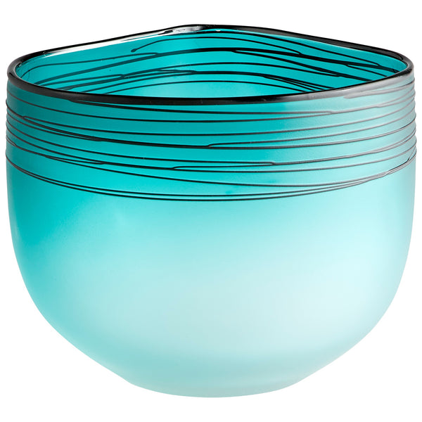 Kapalua Vase in Blue and White