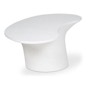 Moe's Yumi Outdoor Coffee Table in White