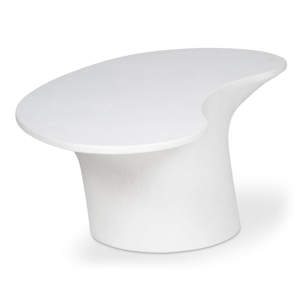 Moe's Yumi Outdoor Coffee Table in White