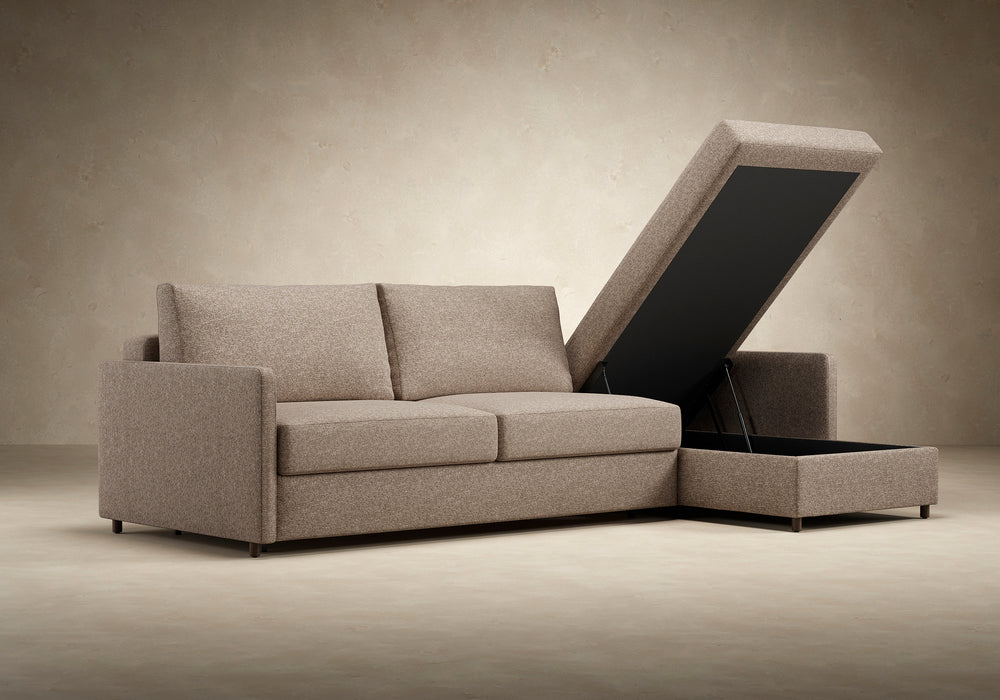 NEAH SOFA BED, SLIM W/LOUNGER, 71"X77"