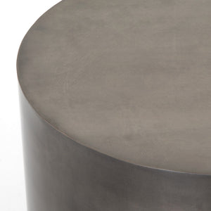 Cameron End Table in Pewter