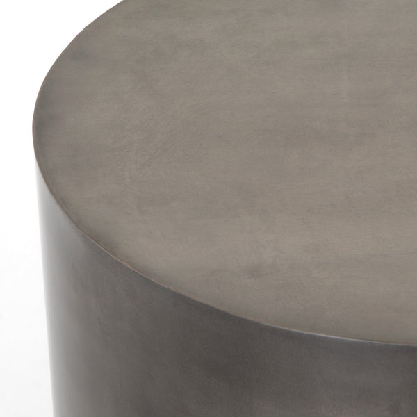 Cameron End Table in Pewter
