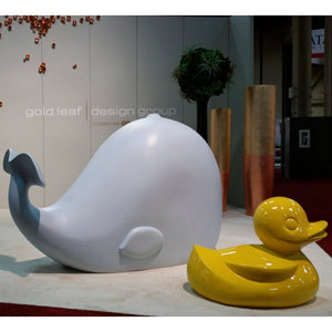 Fiberglass Whale, outdoor safe
