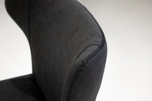 TORO Dining Chair in vintage black black pc legs