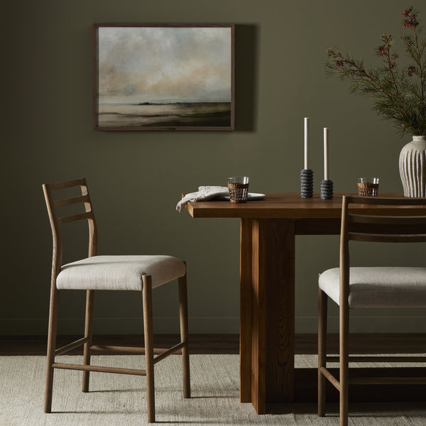 Glenmore Stool In Smoked Oak In Counter