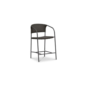 Moe's Zola Outdoor Counter Chair in Dark Brown