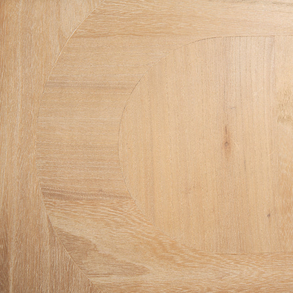 Taylin Light Brown Solid Wood Desk