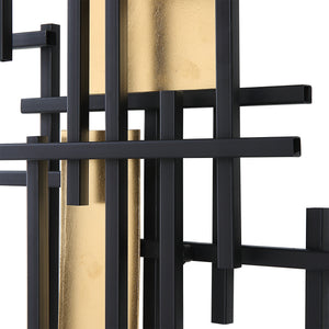 Reflection Metal Grid Wall Decor, S/2