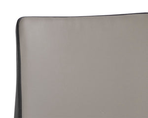 RENEE STACKABLE DINING CHAIR - DILLON STRATUS / DILLON BLACK