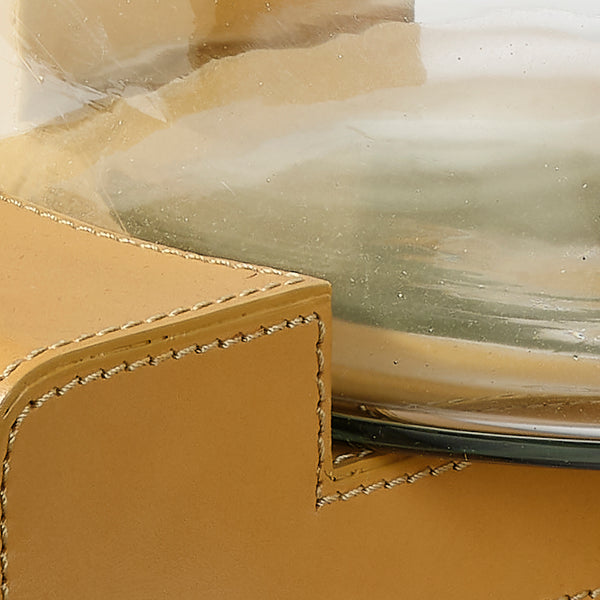 Vector Leather and Glass Hurricane, Cashew