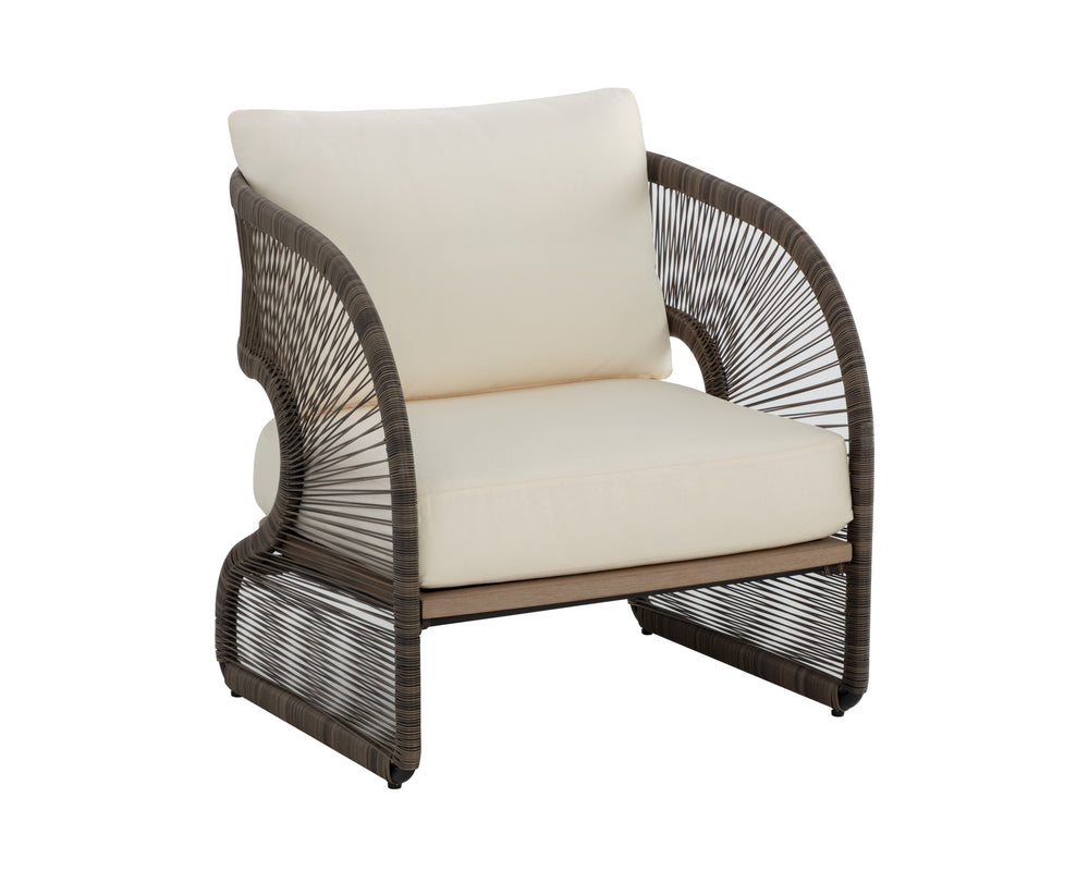 TOULON LOUNGE CHAIR - STINSON CREAM