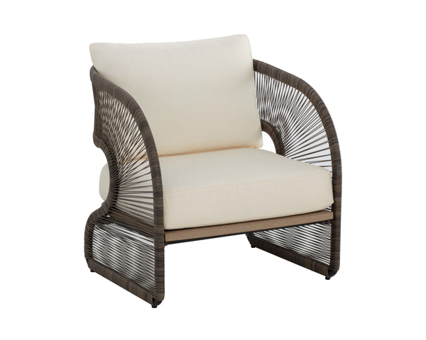 TOULON LOUNGE CHAIR - STINSON CREAM
